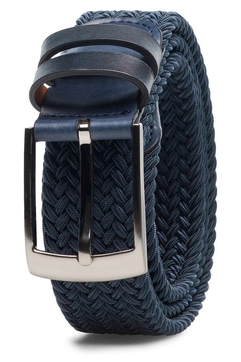 Nadal Braided Belt, Main, color, AZUL