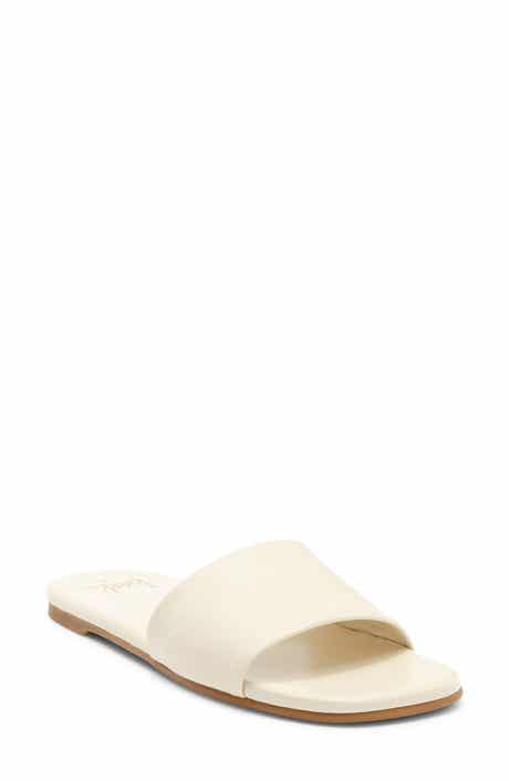 Beek Honeybird Square Toe Slide Sandal