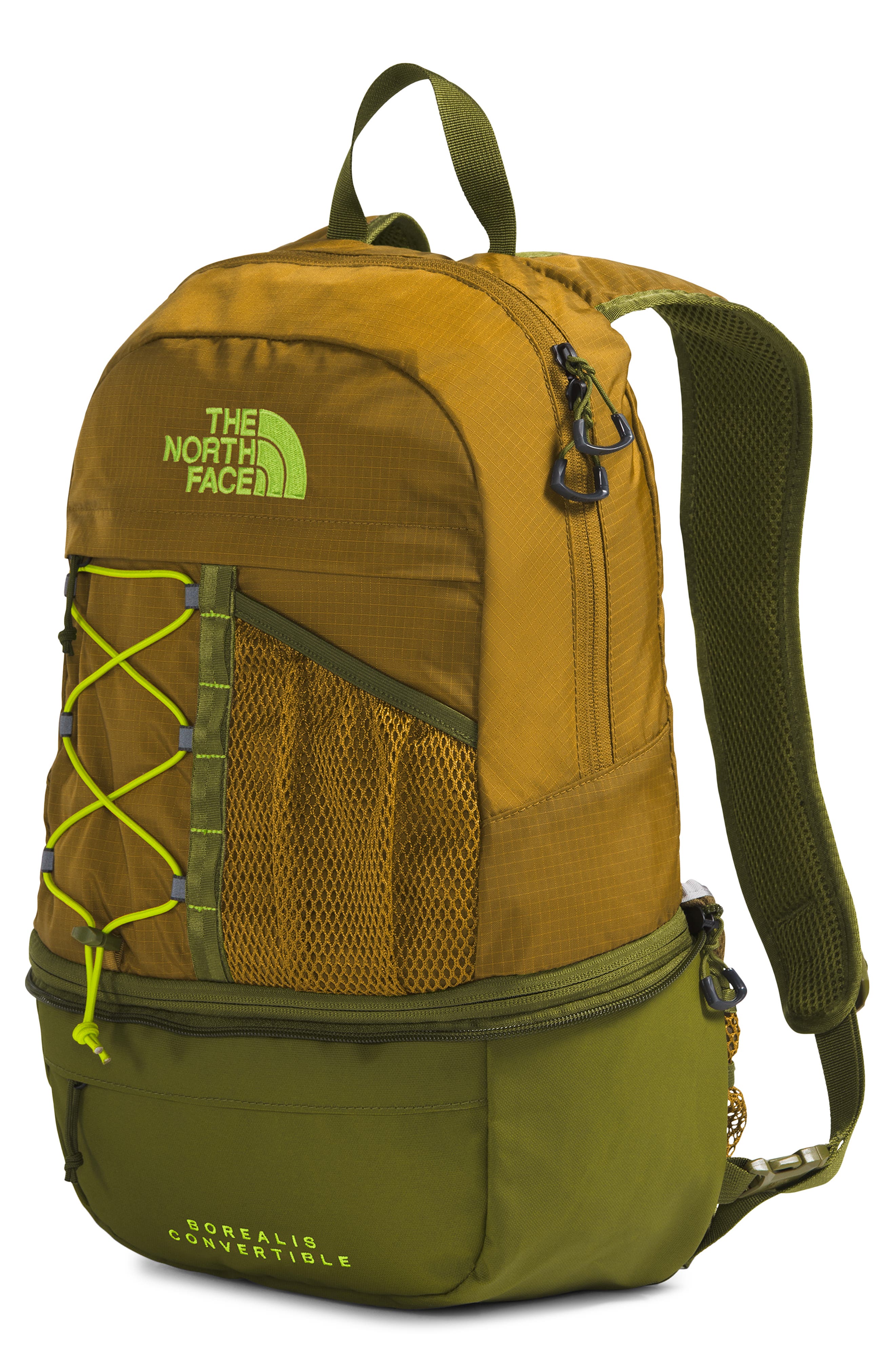 north face backpack green and yellow Jester Backpack, (Unused) Second Gear WNC Spacious internal North Face Jester Backpack Day