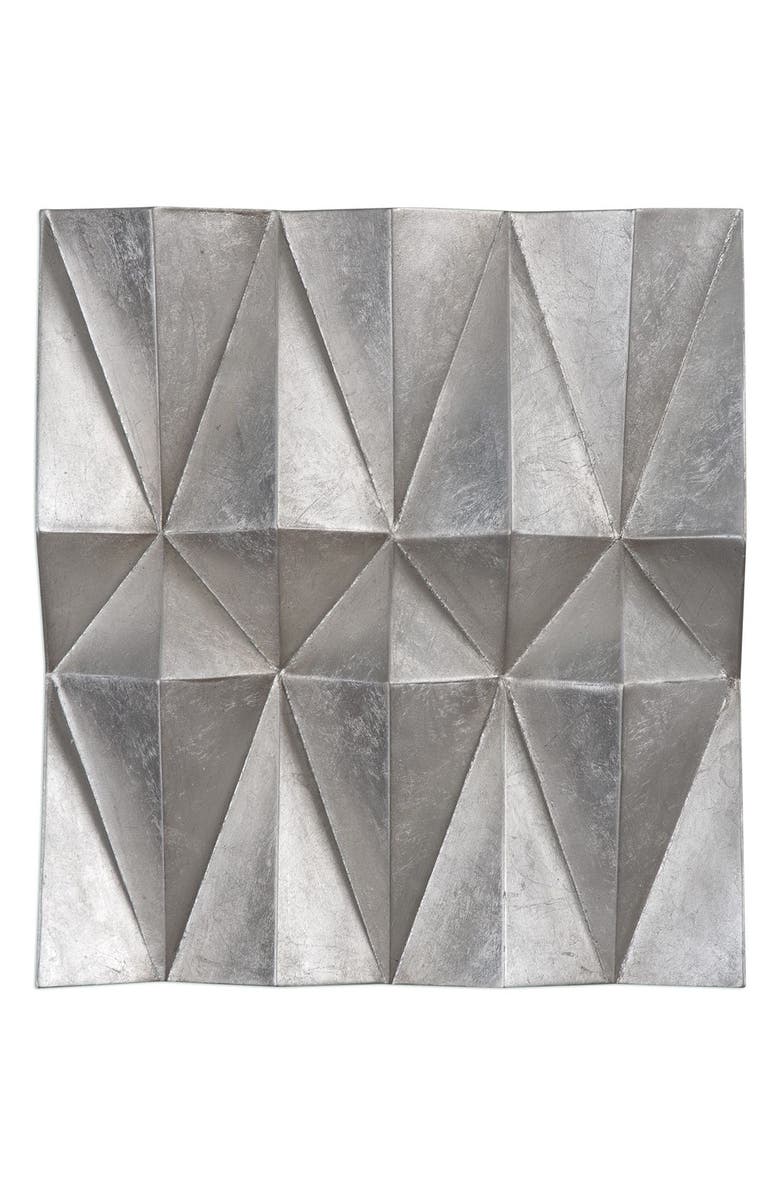 Uttermost Faceted Wall Art, Main, color, 
