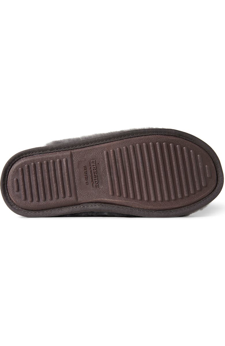 FIRESIDE BY DEARFOAMS Broome Genuine Shearling Scuff Slipper, Alternate, color,