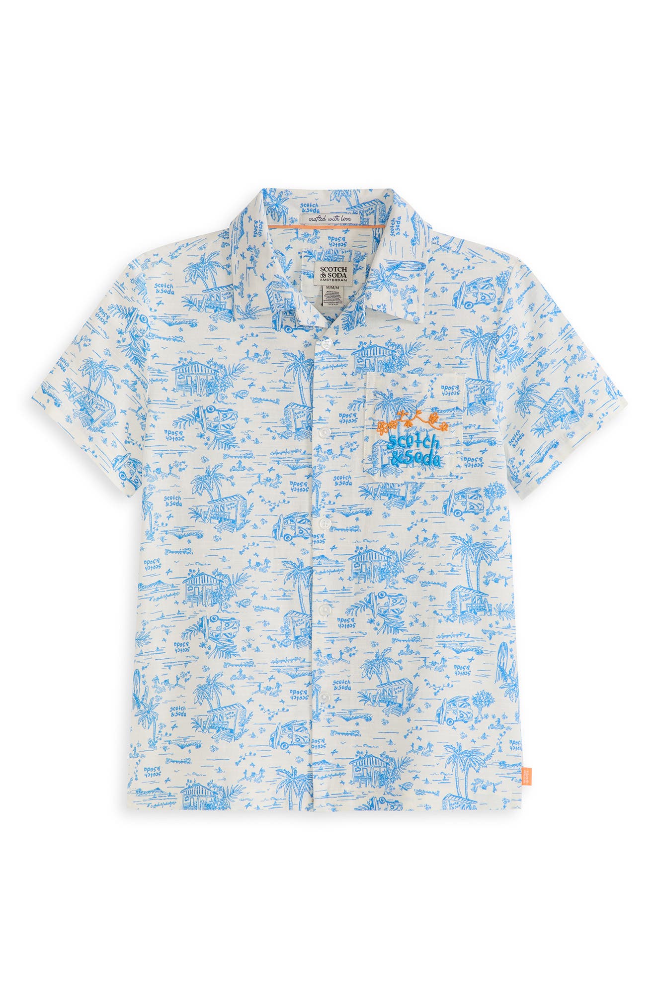 Scotch & Soda Kids' Camp Shirt
