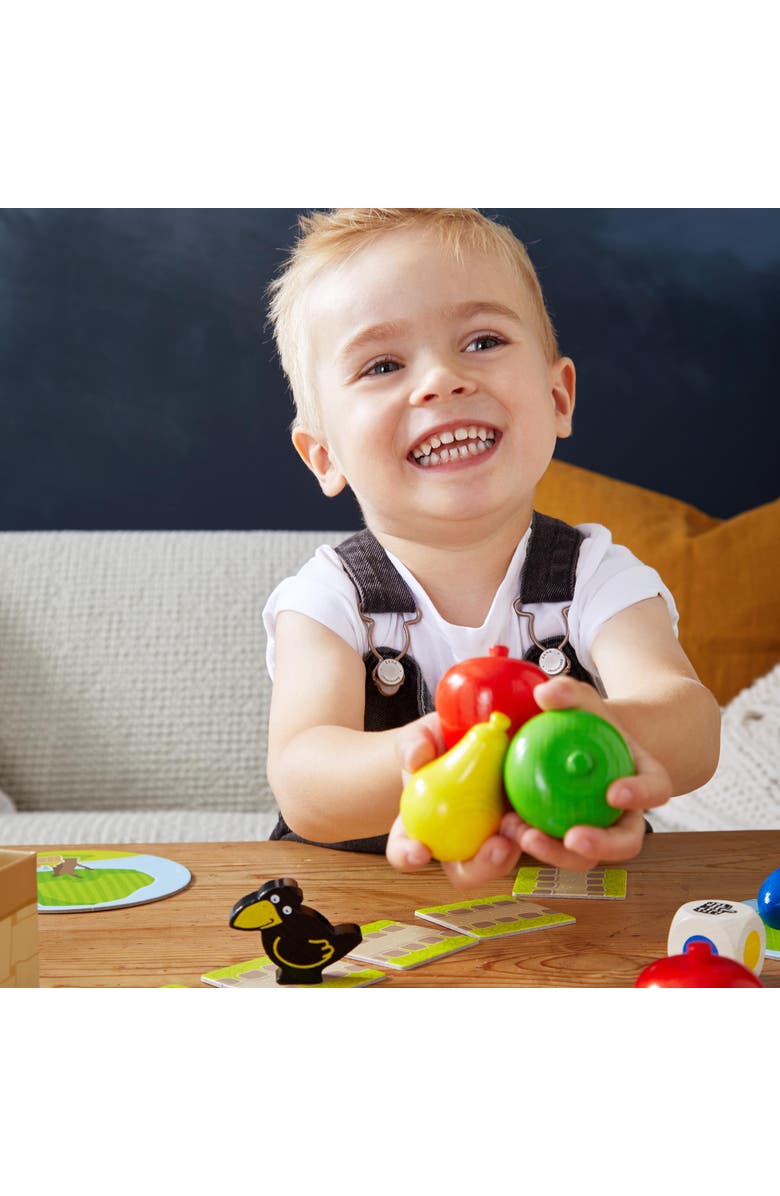 HABA My Very First Games - First Orchard Toddler Game - Cooperative Toddler Board Games for 2 Year Olds - Made in Germany, Alternate, color, Yellow Multi