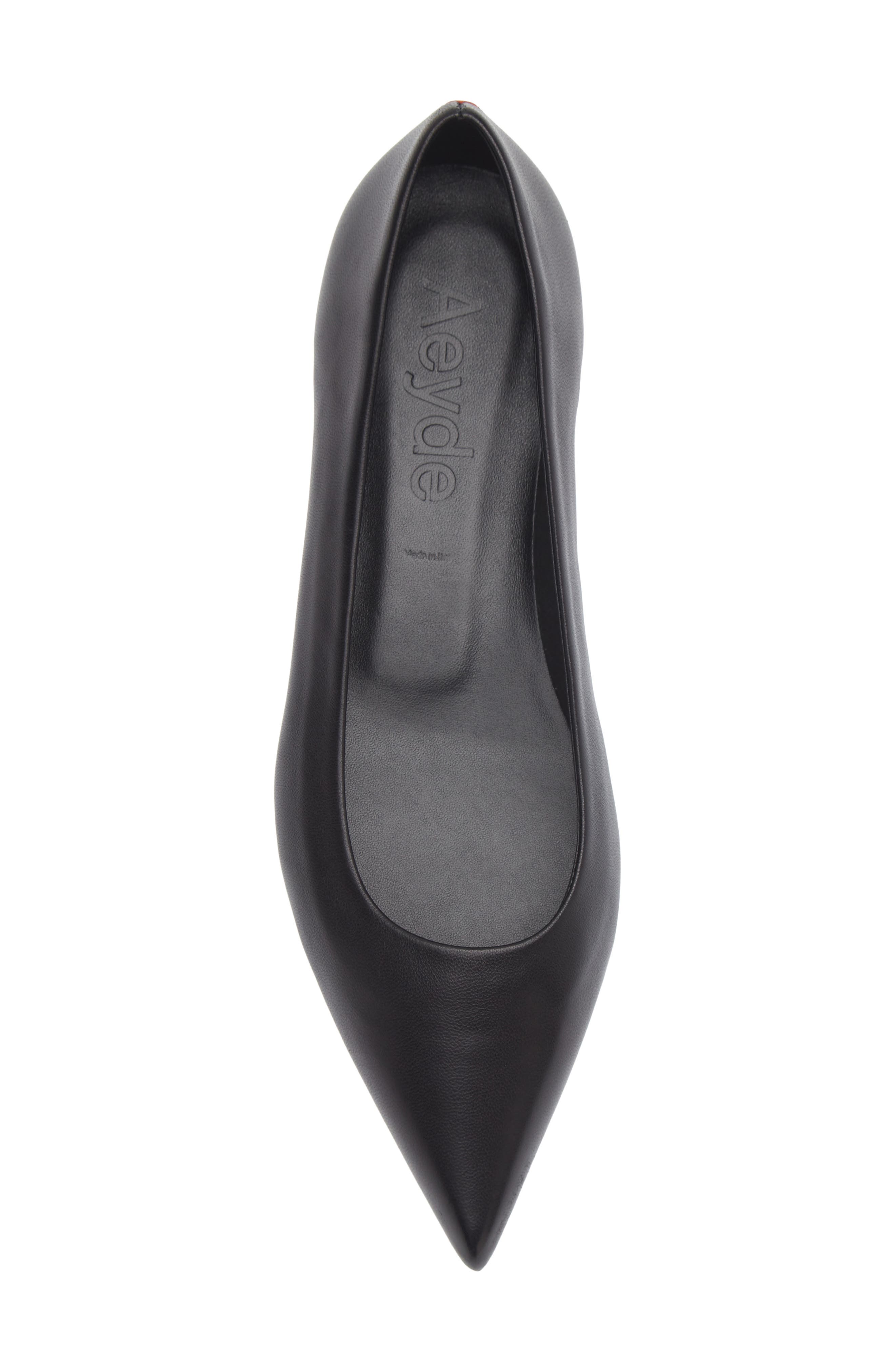 Cassy Pointed Toe Pump, Alternate, color, BLACK