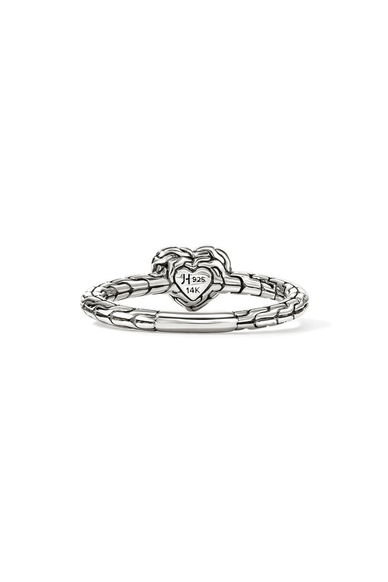 Essentials Heart Ring, Alternate, color, SILVER