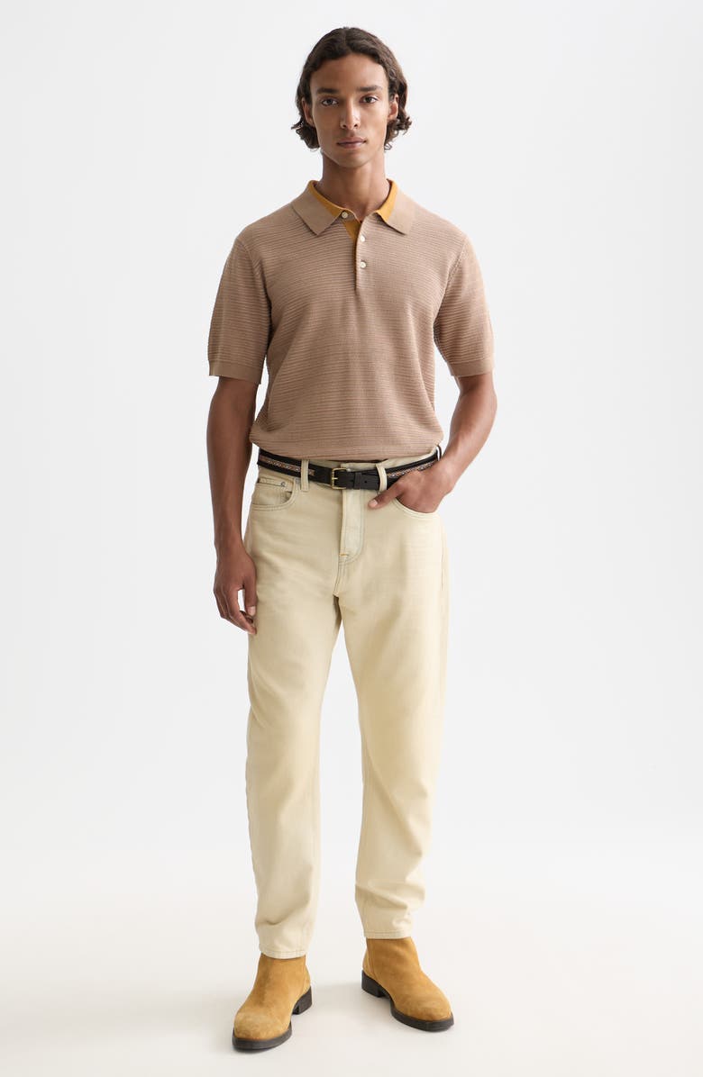 Scotch & Soda Structured Relaxed Polo, Alternate, color, Amphora