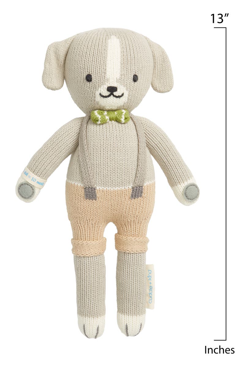cuddle+kind cuddle + kind Noah the Dog Stuffed Animal, Alternate, color, Grey