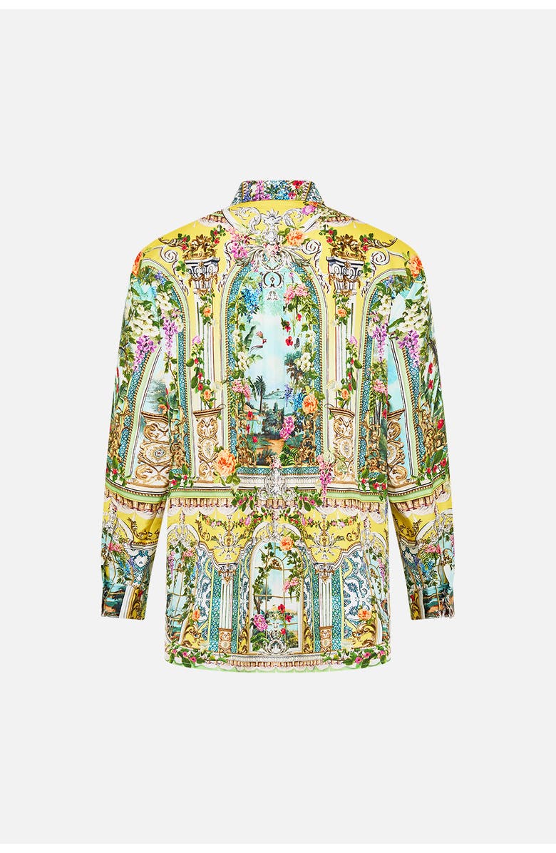 Camilla Long Sleeve Oversized Shirt Tales Of Topkapi Palace, Alternate, color, 