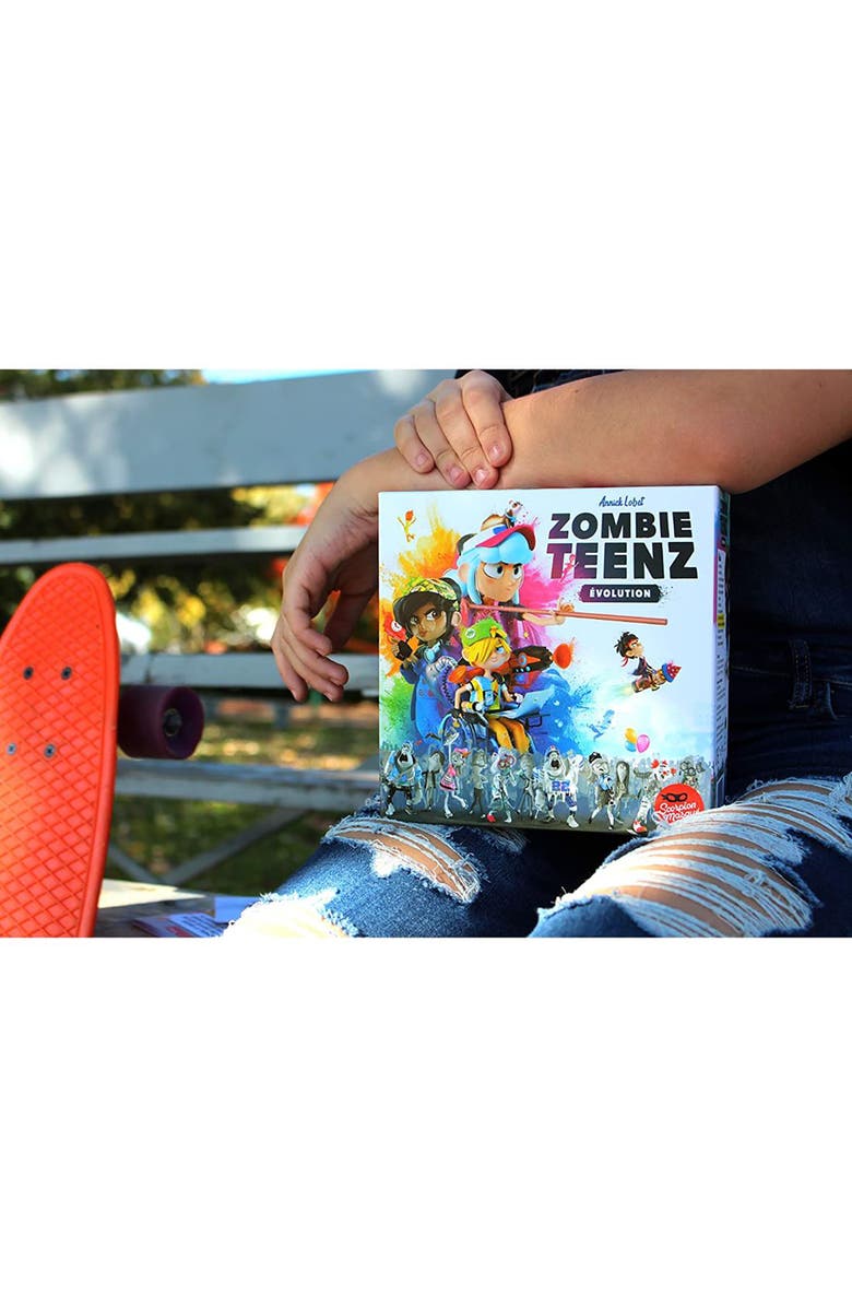 IELLO Zombie Teenz Evolution Board Game, Alternate, color,