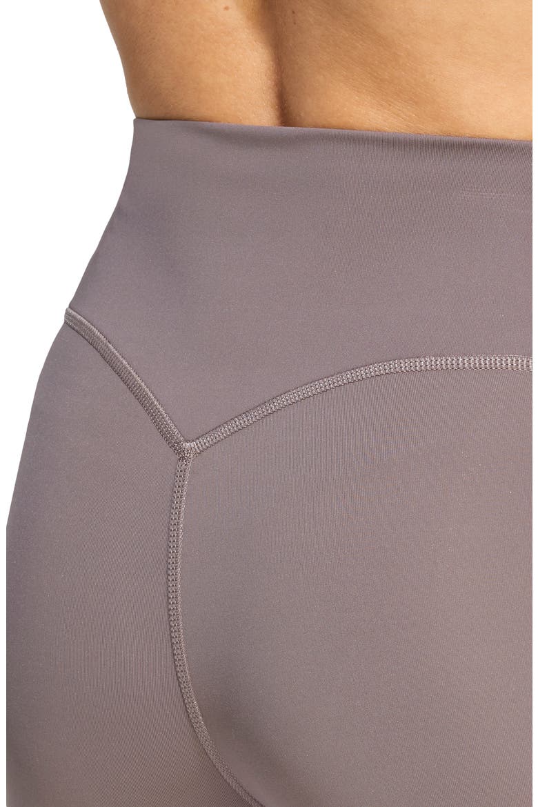 Optime Workout 3-Stripes Climacool 7/8 Leggings, Alternate, color, CHARCOAL