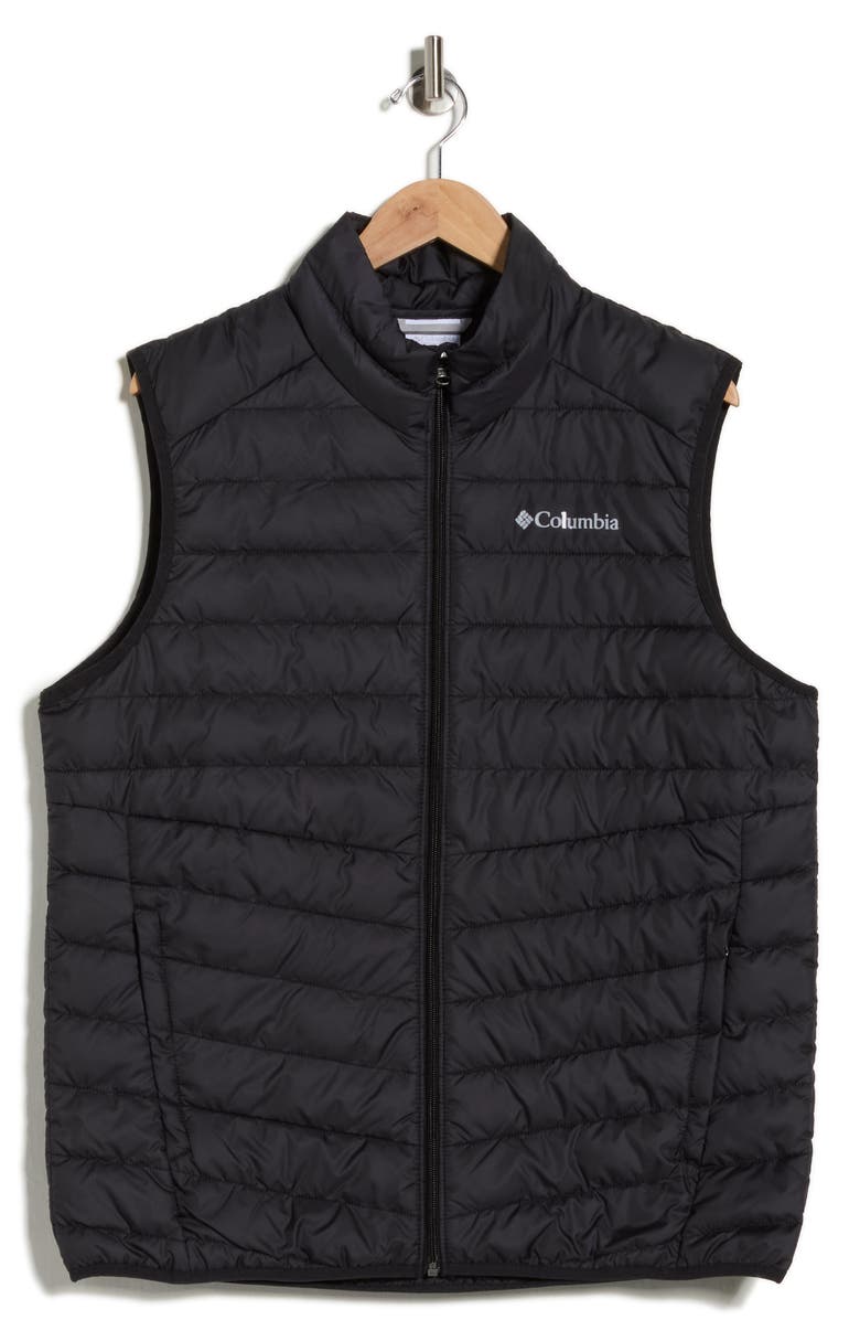 Columbia Foster Falls Water Repellent Puffer Vest, Alternate, color, Black