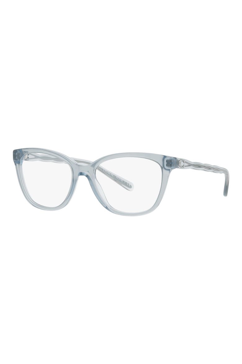 53mm Square Optical Glasses, Alternate, color, LILAC