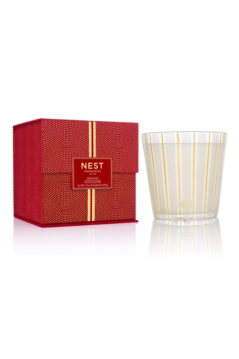 NEST Fragrances Holiday Grand Candle, Main, color, NO COLOR