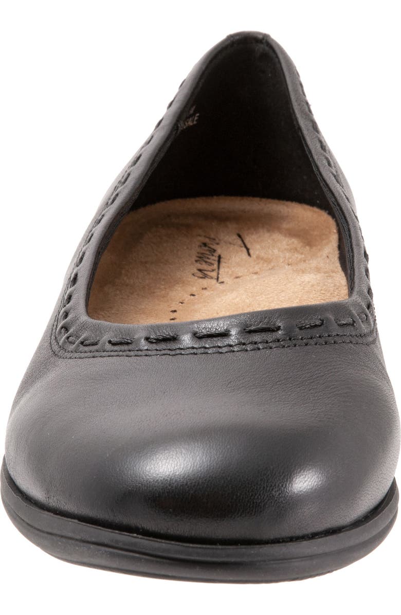 Trotters Dixie Leather Ballet Flat, Alternate, color,