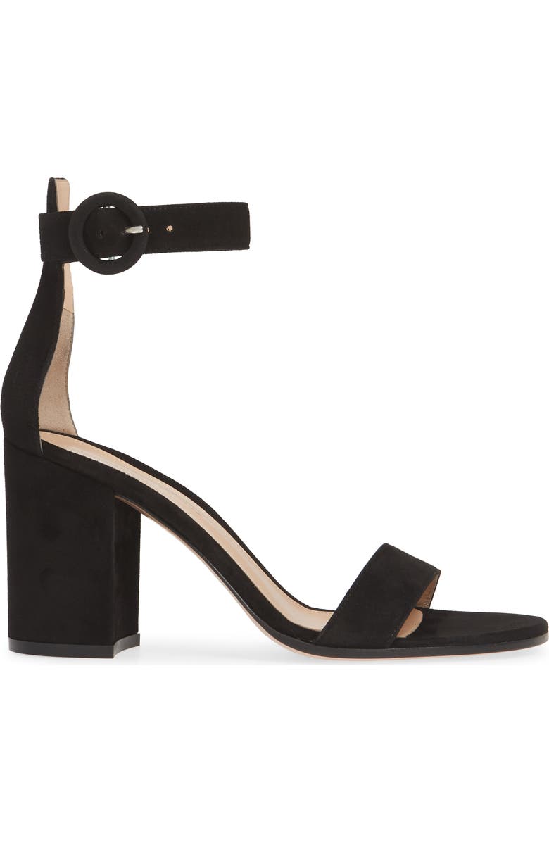 Gianvito Rossi Block Heel Sandal, Alternate, color,