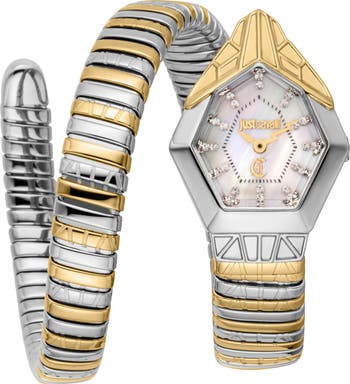 Snake Bracelet Watch, 23mm x 32.5mm