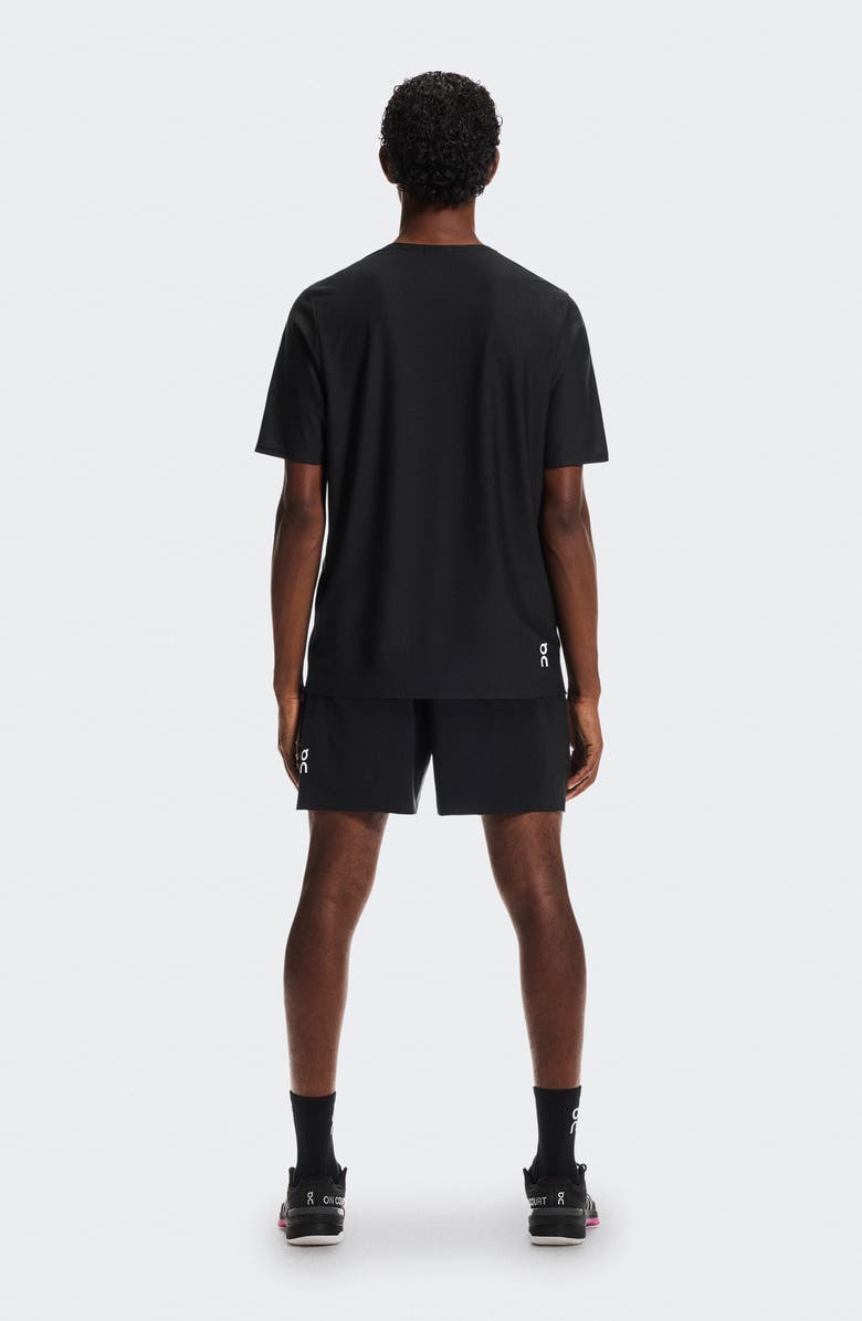 On Court-T Tennis T-Shirt, Alternate, color, Black