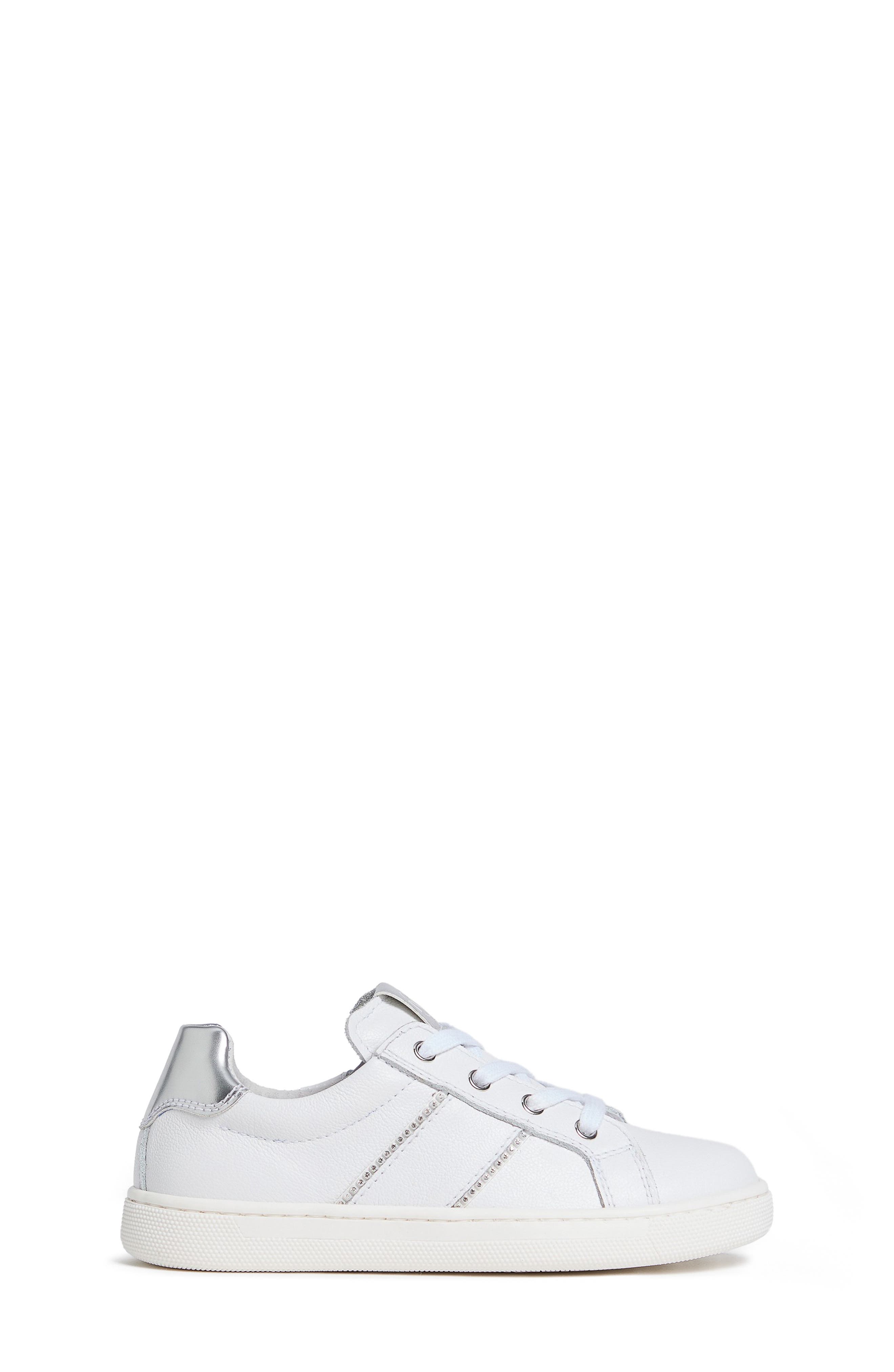 NeroGiardini Low Top Sneaker, Alternate, color, White