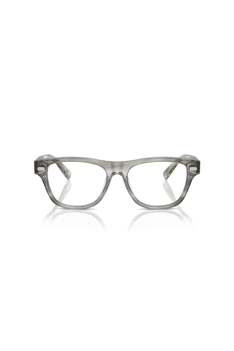 54mm Rectangle optical glasses, Alternate, color, Grey