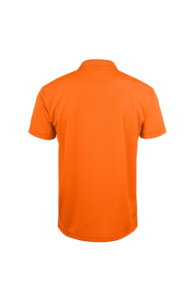 Cutter & Buck Men's Cutter & Buck  Orange West Michigan Whitecaps  Clique Ice Pique Tech Polo, Alternate, color, 