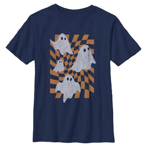 Boys Lost Gods Ghosts Checkers T Shirt