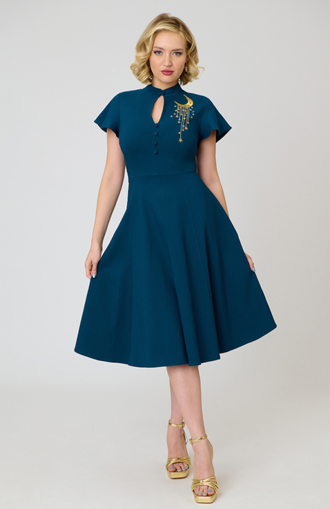 1940s Baltimore Swing Dress