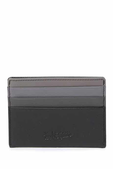 Original Penguin Ombre Leather Slim Card Case