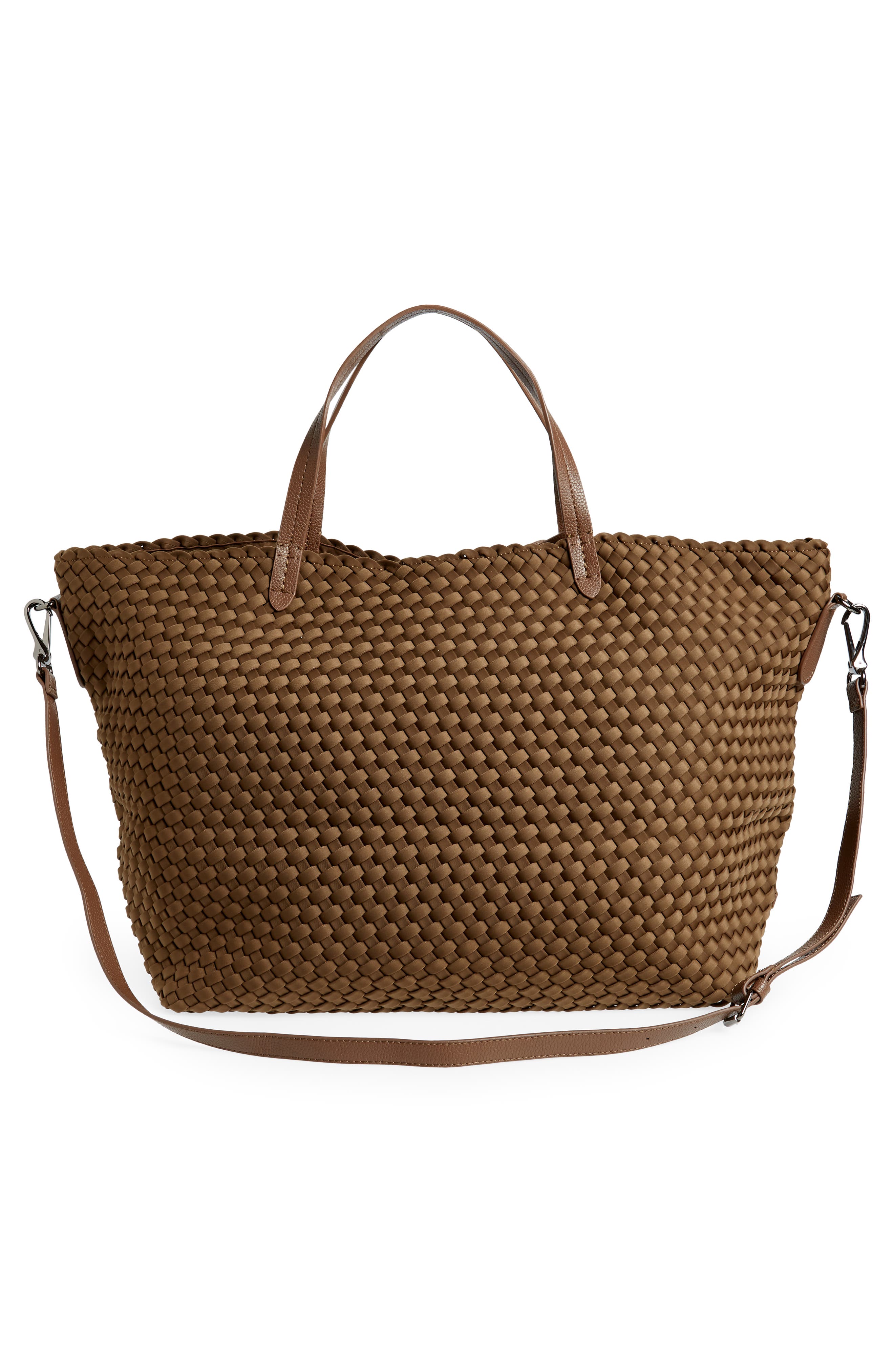 NAGHEDI Geneva Weekender Tote, Alternate, color, Mink