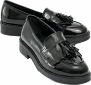 Forever & Always Shoes Milly Leather Tassel Loafer