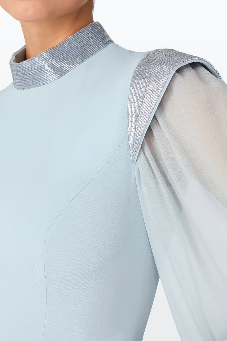 Isabelle Maxi Dress, Alternate, color, Porcelain