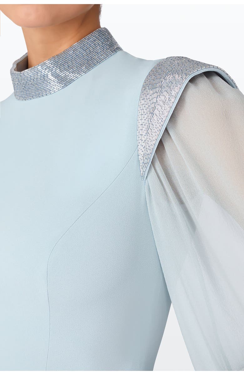 Jenny Packham Isabelle Maxi Dress, Alternate, color, Porcelain