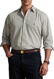 Polo Ralph Lauren Big & Tall Multi Plaid Twill Sport Shirt