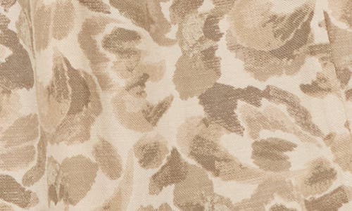 Democracy Skyrise Print Crop Wide Leg Pants In Neutral