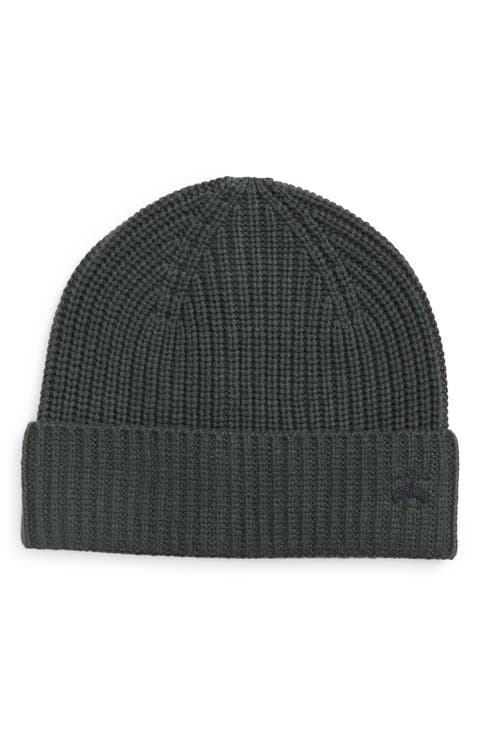 Wool & Cashmere Blend Knit Beanie