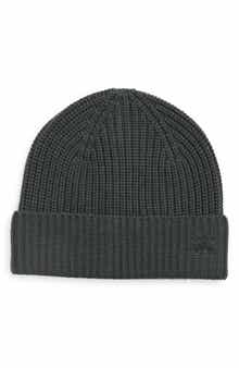 Wool & Cashmere Blend Knit Beanie