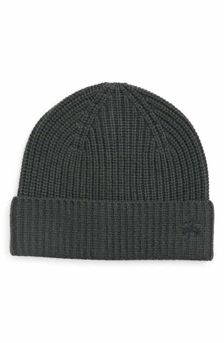 Wool & Cashmere Blend Knit Beanie