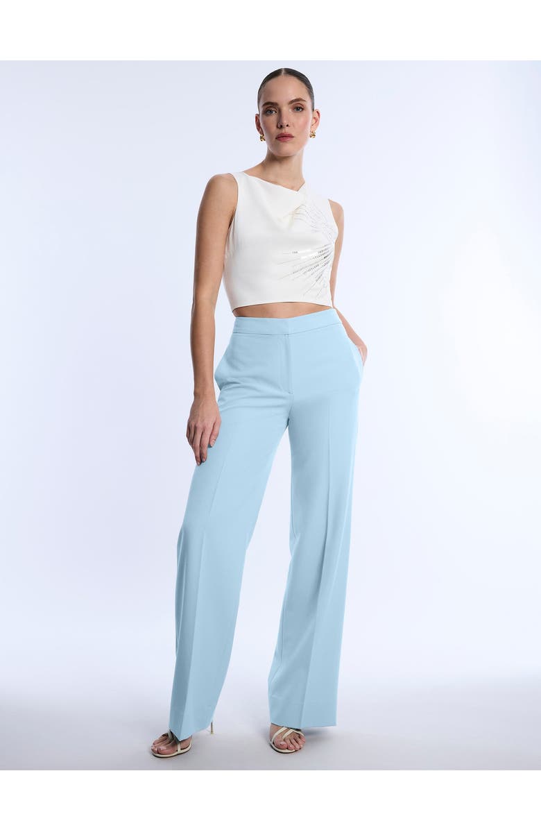 BCBGMAXAZRIA Tailored Straight Leg Pant, Main, color,