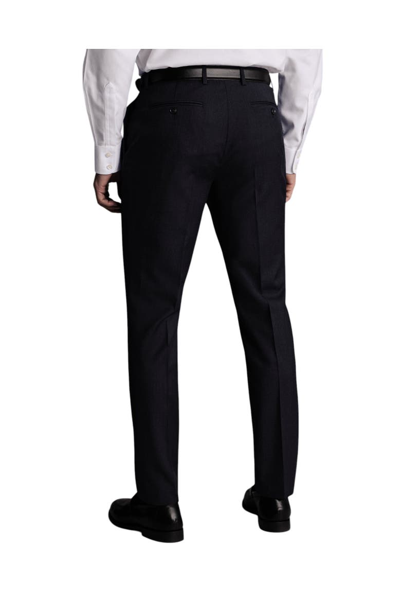 Slim Fit Italian Flannel Suit Pants, Alternate, color, Navy