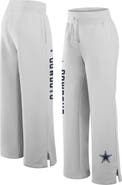 Nike Women's Nike  Gray Dallas Cowboys Primetime Phoenix Fleece Wide-Leg Sweatpants