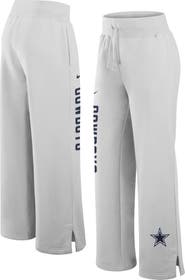 Nike Women's Nike Gray Dallas Cowboys Primetime Phoenix Fleece Wide-Leg Sweatpants