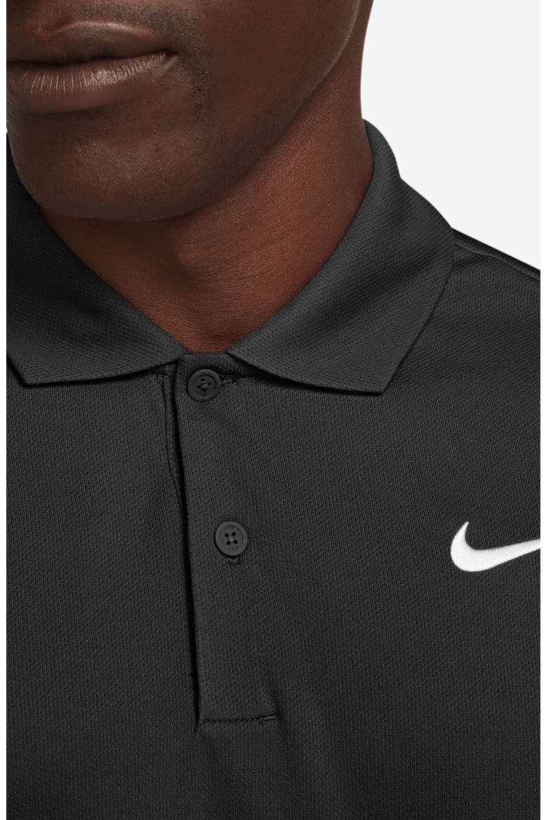 Core Dri-FIT Polo, Alternate, color, BLACK/ WHITE