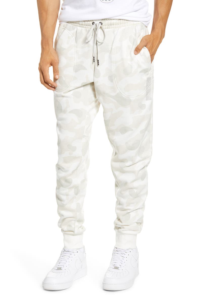 Nike Sportswear Print French Terry Sweatpants, Main, color,