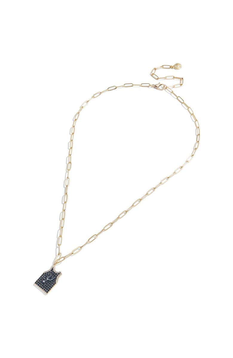 BaubleBar San Antonio Spurs Team Jersey Necklace, Alternate, color, 