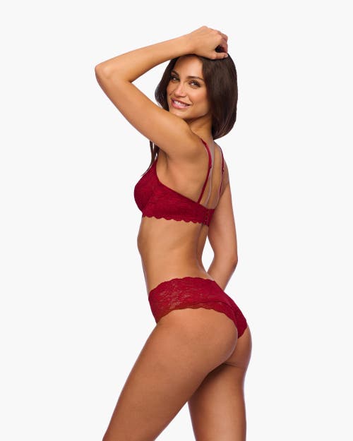 Cosabella Nsn Hottie Low Rise Boyshort In Red