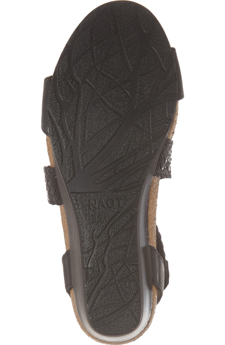 Naot Cupid Wedge Sandal, Alternate, color,