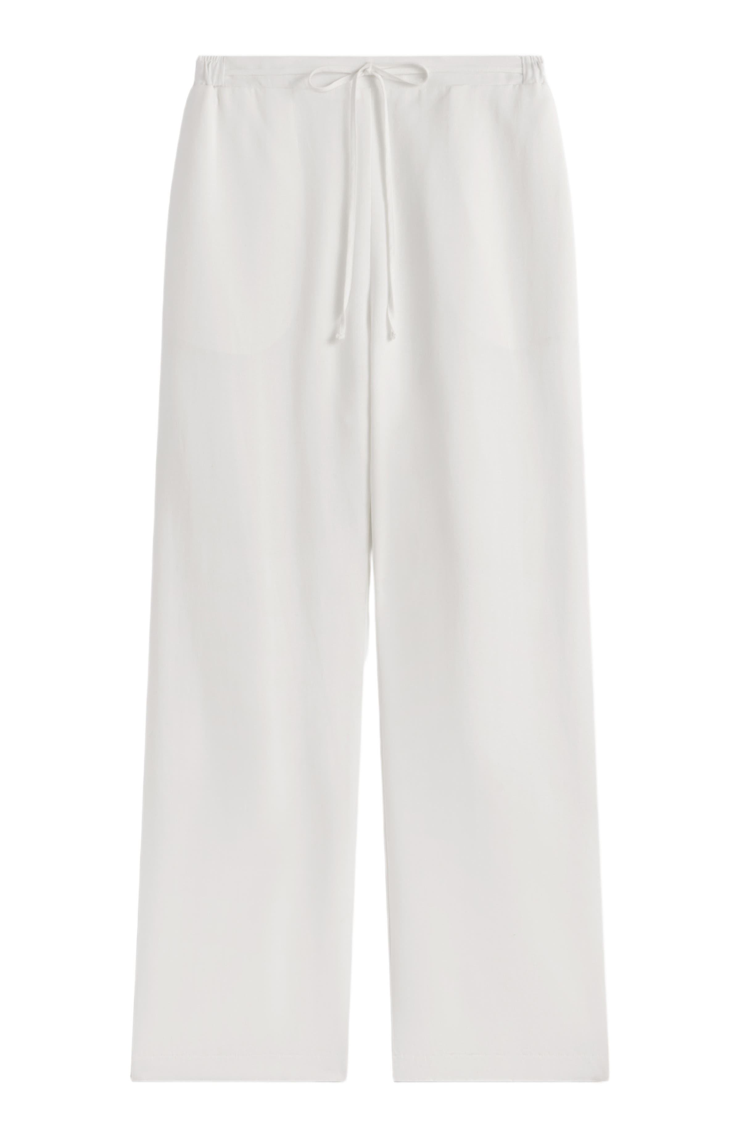 Front Tie Linen Pants - image 2