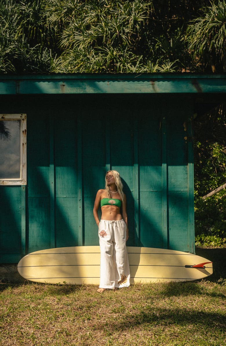 Billabong Heat Dream Tully Tube Reversible Bandeau Bikini Top, Alternate, color, Mulch