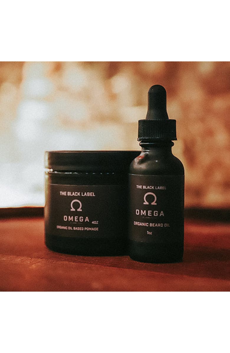 Johnny Slicks Omega Beard Oil, Alternate, color, Biege