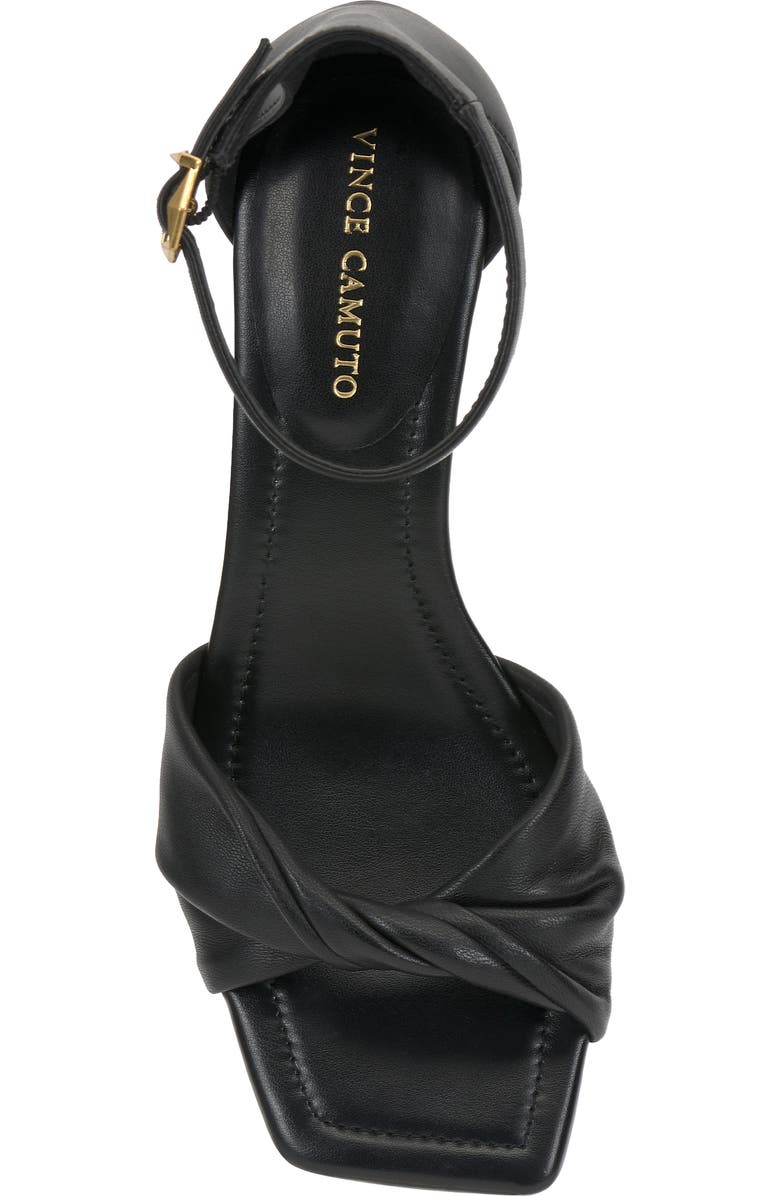 Vince Camuto Verenna Sandal, Alternate, color, Black Soft Nappa Silk