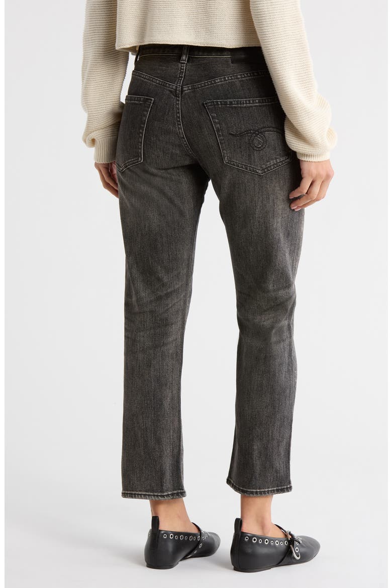 Romeo Straight Leg Jeans, Alternate, color, KENNET BLACK STRETCH